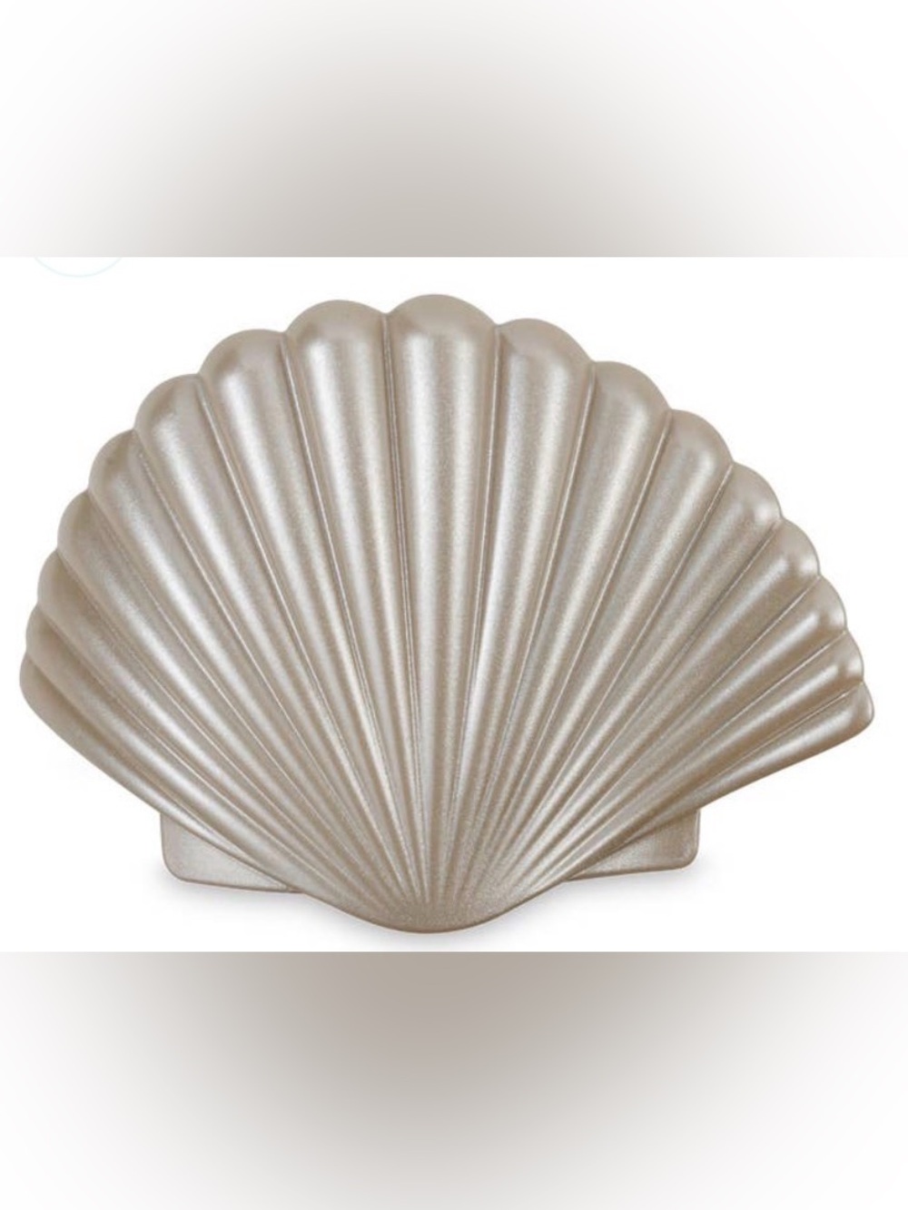 New Teleties Pearlescent Shell Claw Clip